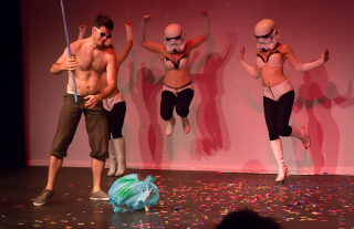 Illustration for article titled A Nude Hope is a Cheeky, Impudent Take on Star Wars Burlesque